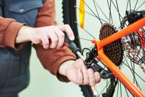 Réparation de vélo